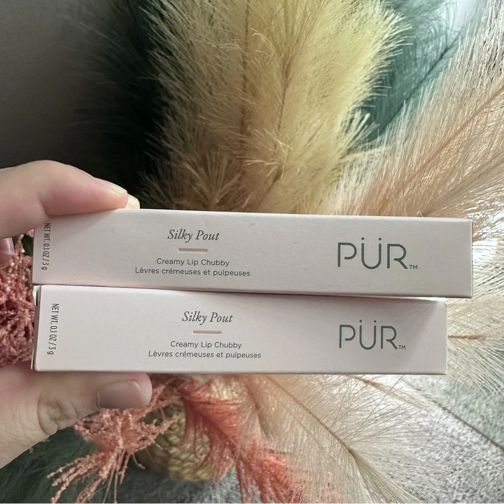 NIB PÜR‎ COSMETICS “Silky Pout” Creamy Lip Chubby (So Peachy) NIB